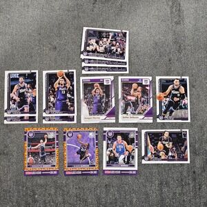 Lot of 14 Sacramento Kings Base Mixed Trading NBA Cards Some Duplicates
